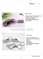 Hand Gun Shape Swivel USB Drive