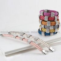 MissHerr Wholesale fashion new styles magnetic leather bracelet