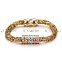 MissHerr Wholesale stainess steel custom bracelet 2014 fashion jewelry
