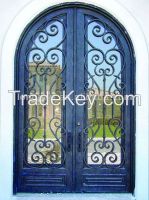 top selling wrought iron entrance door