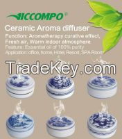 blue and white porcelain mini aroma diffuser fragrance diffuser
