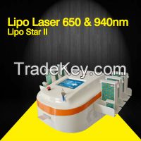 Two wavelength lipo laser body fat removal machine