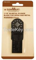 1-1/8 in. Bi-metal Oscillating  Multi-Tool plunge blade for wood and metal