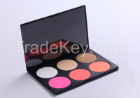 China supplier Makeup powder blush eye shadow makeup brush set lip gloss