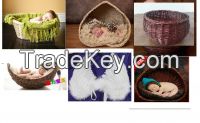 2014 Photography props baby basket baby props basket baby rocking chai