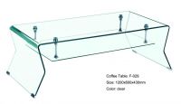 F-029 Clear Coffee Table