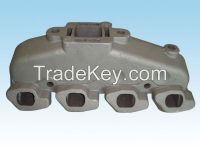 Lost Foam Precision Cast Steel Exhaust Pipe with Four Outlets for Metallurgical Mining Equipment
