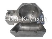 CNC Machine High Quanlity Gravity Casting Base Parts for Engine, Air-Condition