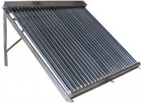 highest heating efficient no pressure vacuum solar collector for water heating