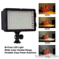 Sell Bi-Color LED Video Light LED On Camera Light LED-160CH