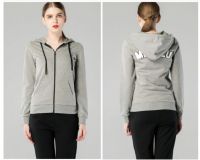 Women's spring&autumn hoodies lady's zipper coating lady clothing