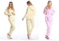 Women's winter pajamas lady's fleece sleepwear