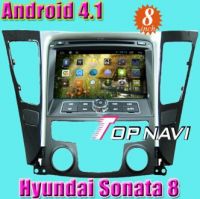 Car DVD navigation special for  Hyundai Sonata 2011-  with Android 4.1 version A9 Dual Core & 1Ghz CPU processor, and DDR3 1G RAM, 8GB  iNand memory