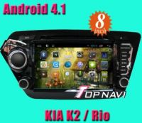 Car DVD GPS special for KIA K2 DDR3 1G Ram memory, 8G iNAND memory and A9 dual core 1Ghz  CPU