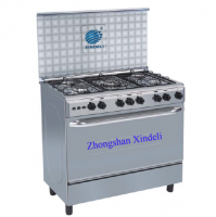 kitchen range free standing gas oven with enamel pan soupport