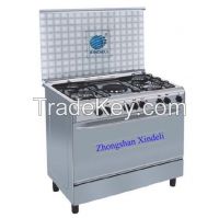 gas electric combination cooking range oven with hotplate