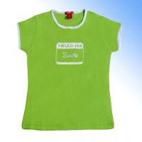 Sell customized  sports ladies' t-shirt