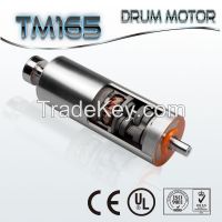 low noise TM165 drum motors for food processing