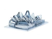 3D Metal Puzzle Sydney Opera House