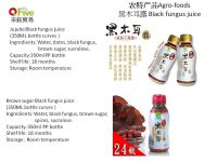 Sell Black fungus juice-Red Dates  (350ML bottle curves )