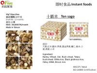 Sell Ten sago Instant foods