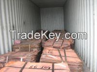 copper cathodes 99.99%