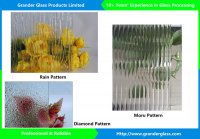 Patterned tempered glass