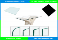 Rectangle tempered glass table tops