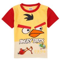 Sell Nova Boys Angry Birds Short Sleeve Printing T shirts