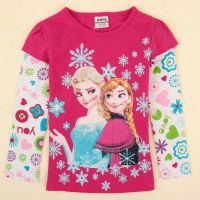 Sell Frozen Anna Girls Long Sleeve Tee F5100Y#