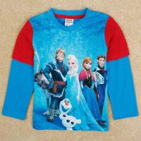 Sell Frozen Boys Print Long Sleeve Tee A5029#, Frozen t-shirt, Boys t-shirt