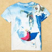 Sell Freen shipping Frozen t shirt, Frozen Boys 3D Print Short Sleeve Tee C5231#