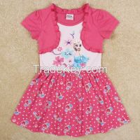 Sell Frozen Summer Flouncing Princess Dress H5280#