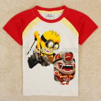 Sell Despicable Me Boys Cotton Print T-shirt C5132Y#, Korean Style Baby Boys T-shirts, 