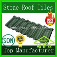 Lightweight stone coated roof
