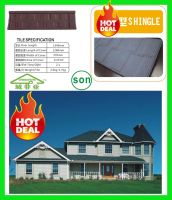 Eco-friendly stone coated metal tile factory price