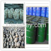 High hardness forged and cast Grinding ball for cement , Mine and power plant