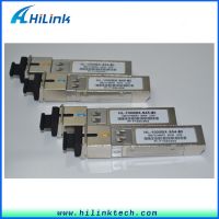 Sell 1.25G 80km 1550/1490nm WDM SFP BIDI Optical SFP Module