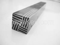 Custom made Mosaic Damascus Steel Bar For knife making