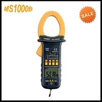 electricity clamp meters MS1000B, MS2000B, MS2007B, MS2008A, MS2026R, MS2108, MS2138R