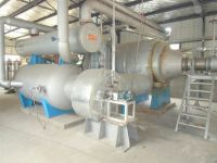 Semi-continuous waste tyre pyrolysis plant