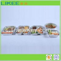 Disposable Aluminium Foil Take Out Container With Cover LIKEE PACK