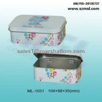 cosmetic box, metal box, tin packaging box