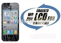 Recycling The Broken Original LCD for iPhone4/4s/5/5c/5s Touch Screen