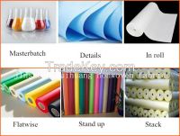 100% Polypropylene Spunbond Nonwoven Fabric Roll For Wiedly used