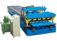 roofing glazed tile forming machine