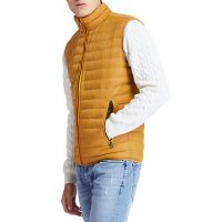 Custom Men's Winter Padded Puffer Vest Jacket Waistcoat Warm Padded Jacket Coat Puffer Jacket for Men Light Weight Puffer Vest