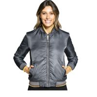 Hot sale spring design sports baseball men women wear coat leather varsity bomber jackets