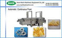 stainless steel continuous Fryer machine for snacks