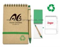 Promotional Eco Notebook With Pen